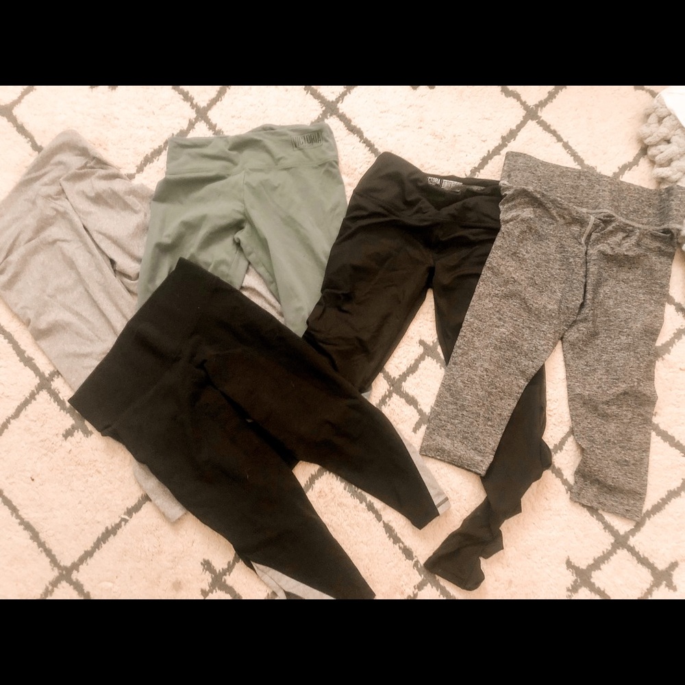 Bundle of Victoria’s Secret leggings (5 pair)